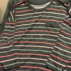 Torrid sweater worn once multi color and stylish